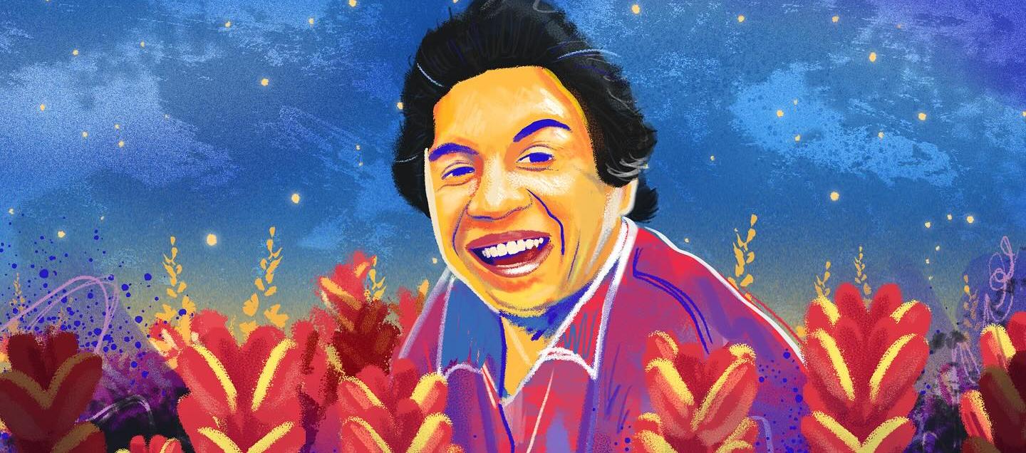 Imagen de Diomedes Díaz con la que Sony Music promociona la canción 'La guajirita'.