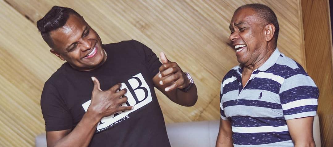 Omar Geles y Miguel Morales, fundadores de Los Diablitos. 