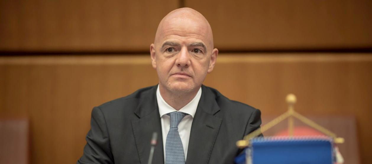 Gianni Infantino, presidente de la FIFA.