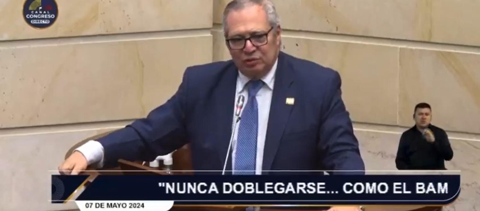 Iván Name Vásquez, presidente del Senado