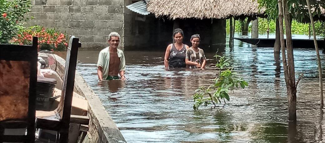 Así permanecen algunas poblaciones vecinas del río Cauca en la Mojana