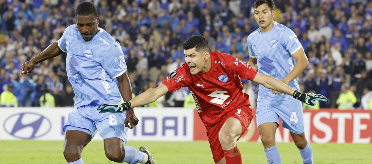 Carlos Lampe, portero del Bolívar, fue uno de los que envió un mensaje a Asprilla.