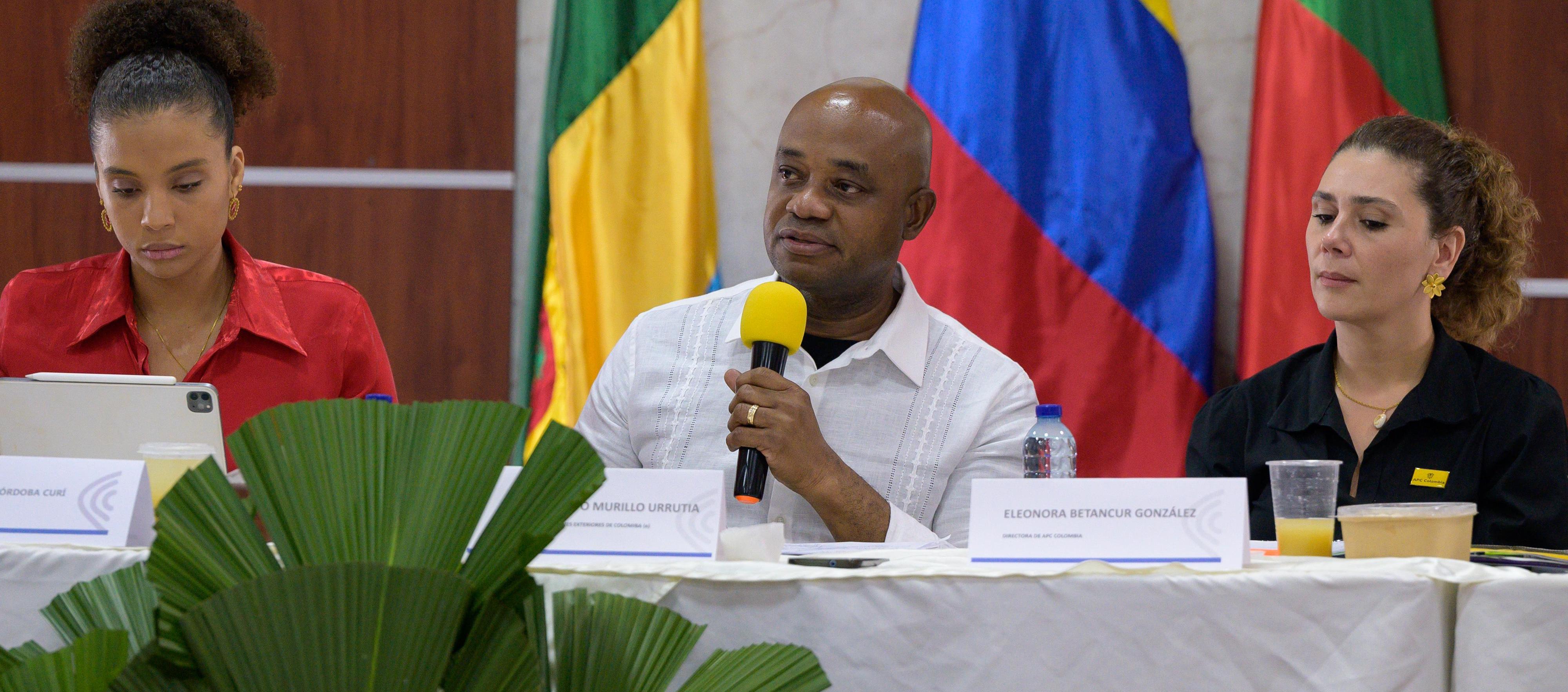 El canciller de Colombia, Luis Gilberto Murillo