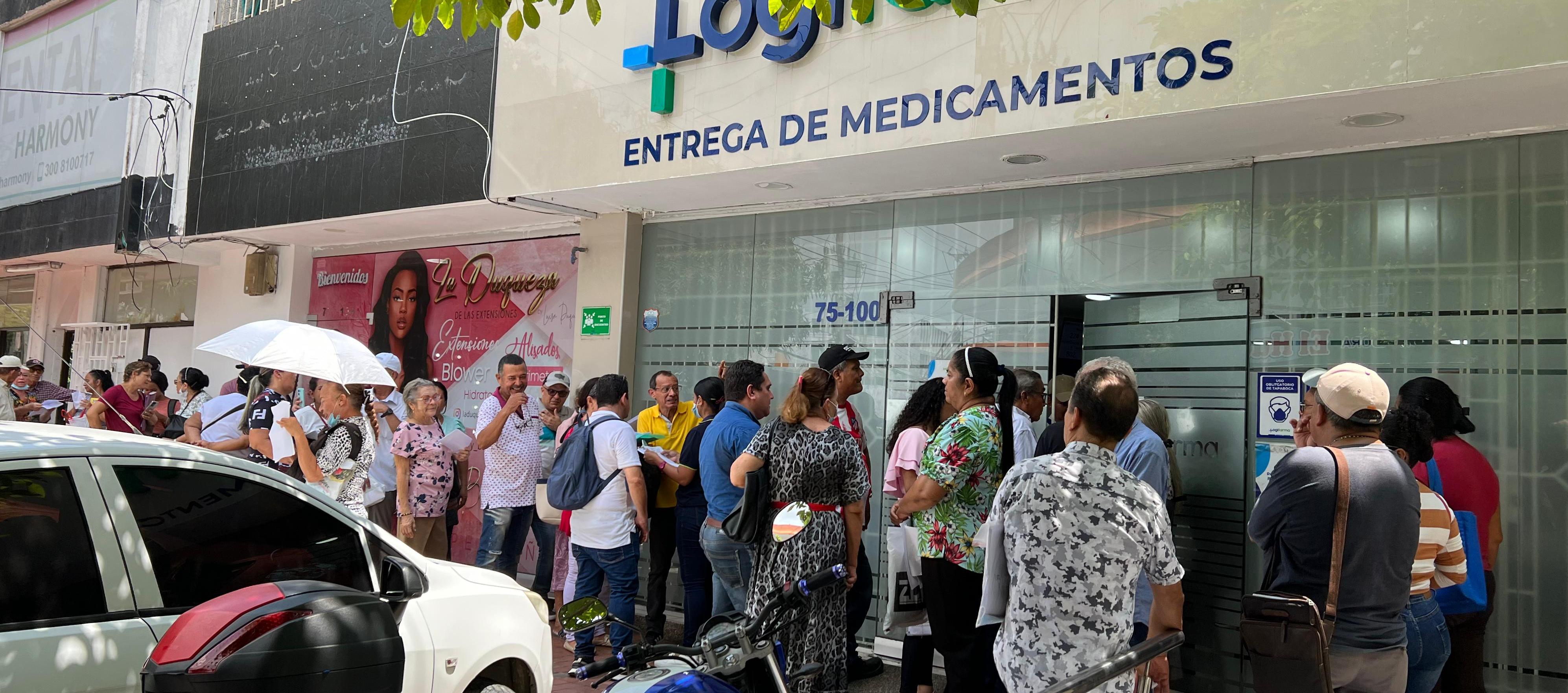 Docentes reclaman medicamentos.