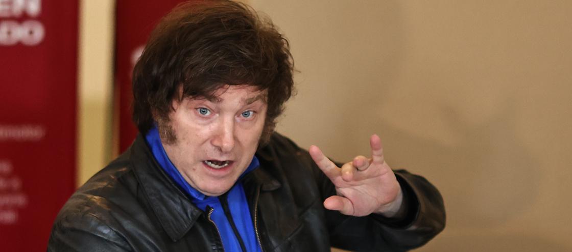 Javier Milei, presidente de Argentina. 