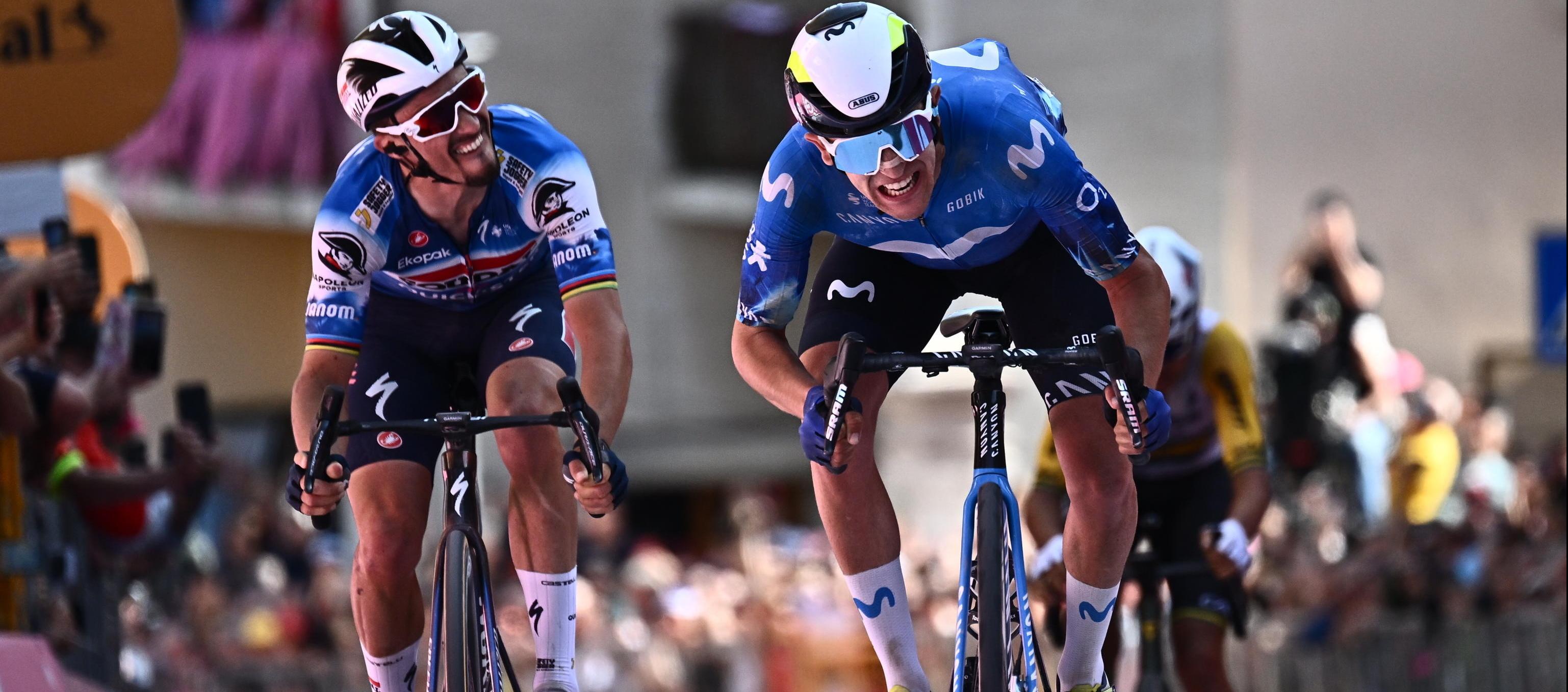 Pelayo Sánchez le ganó en el remate al francés Julian Alaphilippe.  