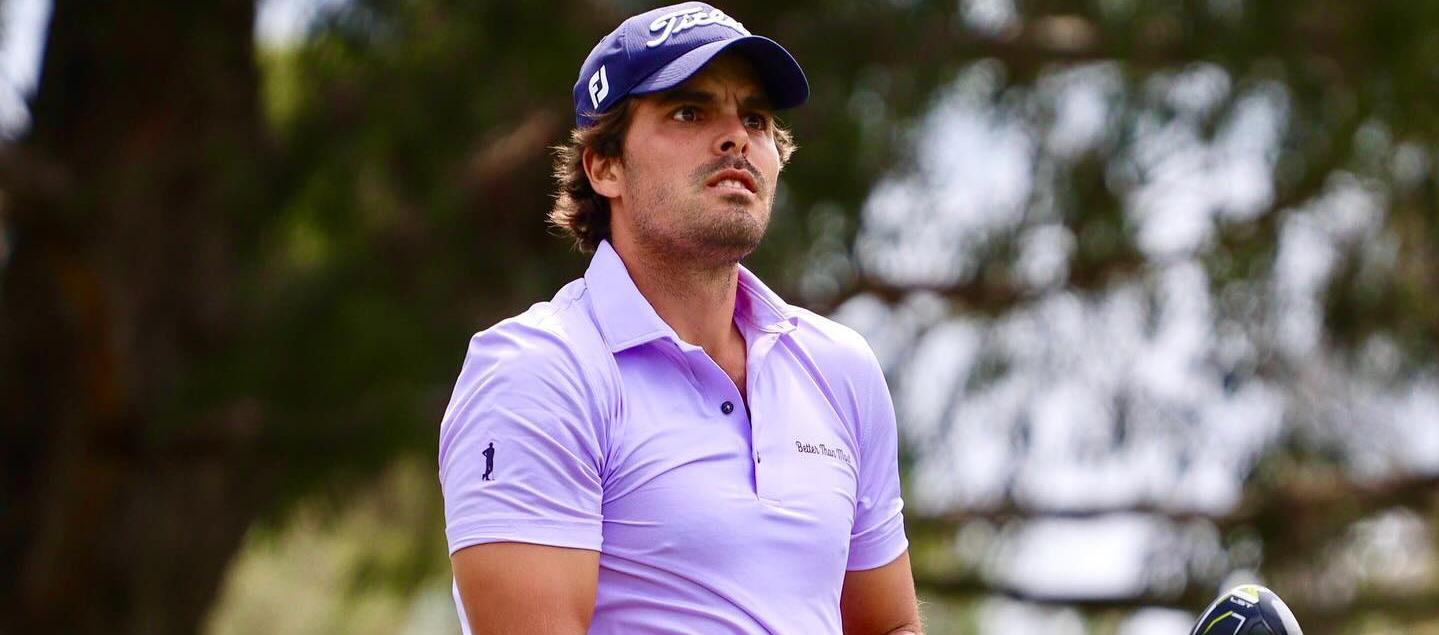 Ricardo 'Pipo' Celia, destacado golfista barranquillero. 