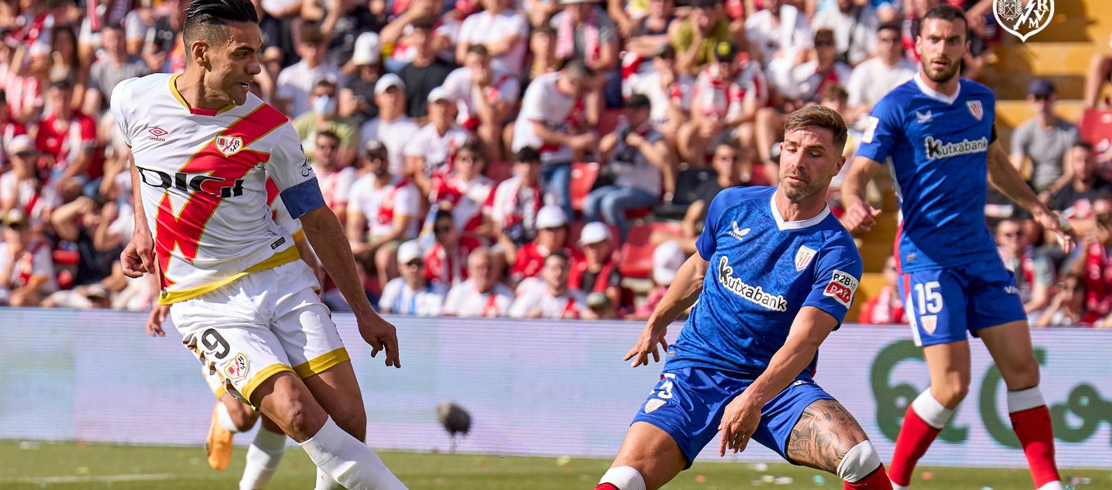 Falcao García fue inicialista en el partido de este sábado contra el Athletic.