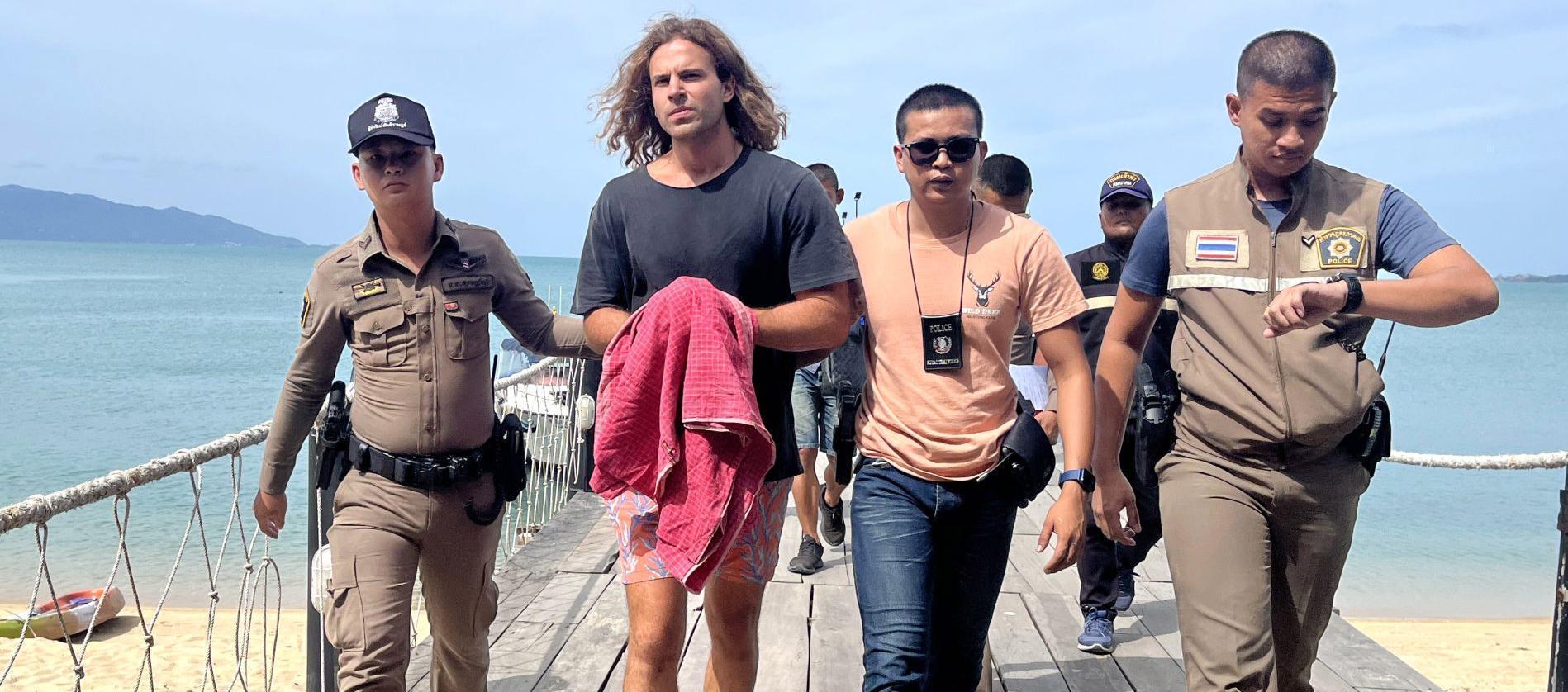 Daniel Sancho espera la sentencia por el homicidio del colombiano Edwin Arrieta. 