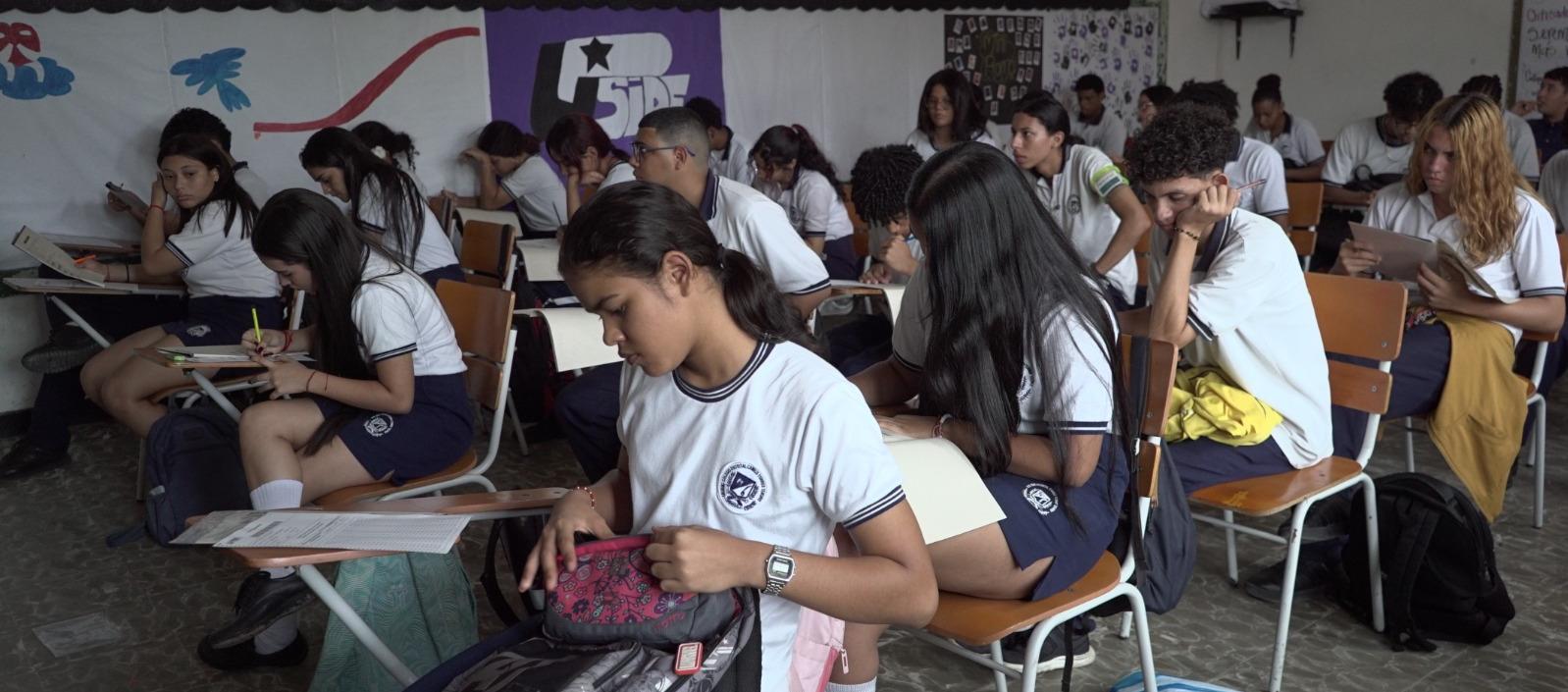 Simulacros en colegios de Barranquilla.