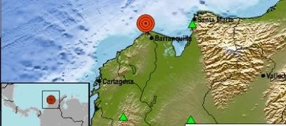 El reporte del Servicio Geológico Colombiano