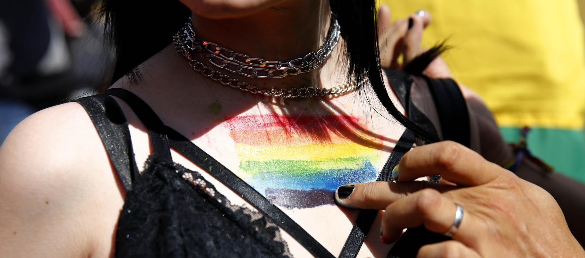 Foto referencia de la marcha del orgullo LGBTIQ en Medellín