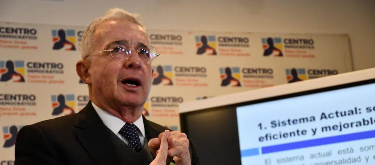 Álvaro Uribe, expresidente de Colombia.