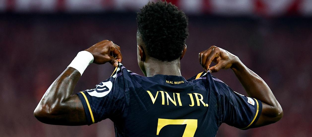 Vinicius Junior, delantero brasileño del Real Madrid. 