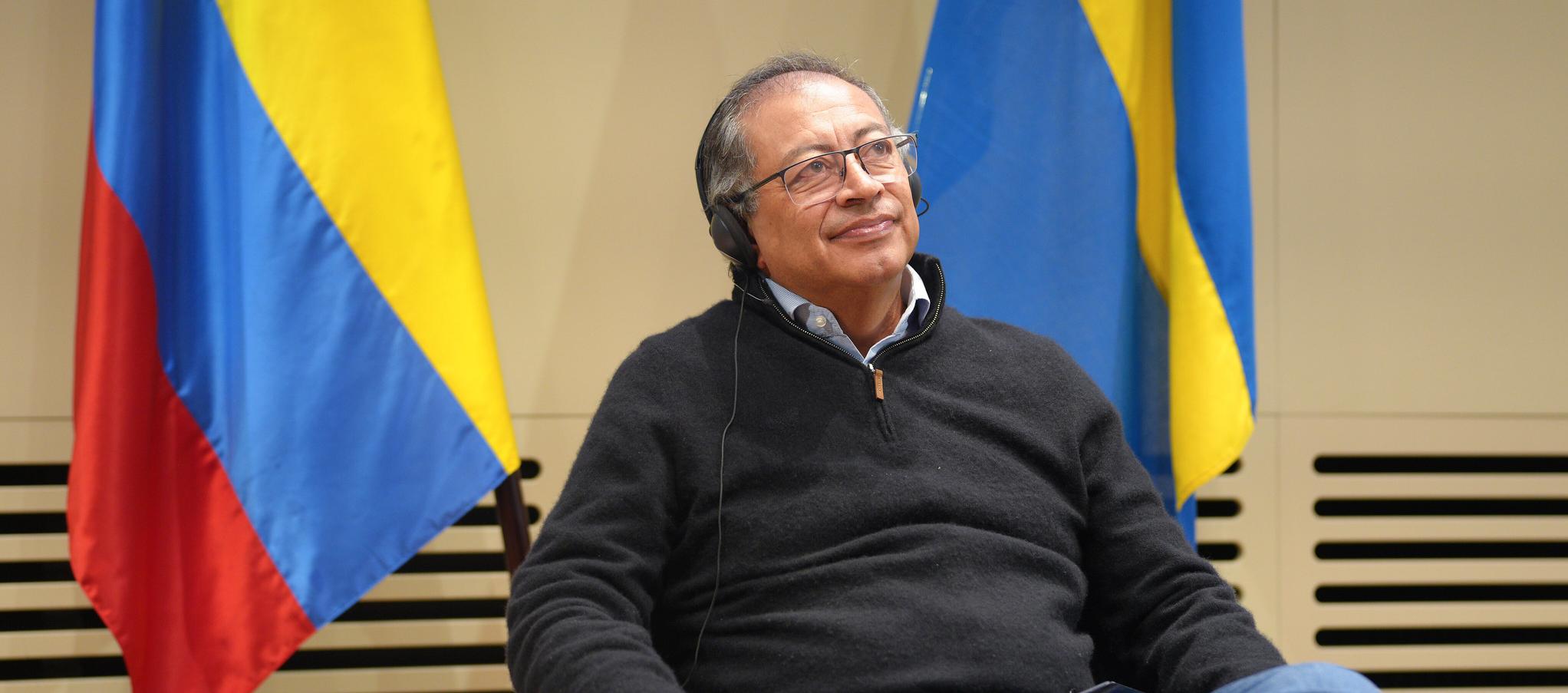 El Presidente Gustavo Petro.
