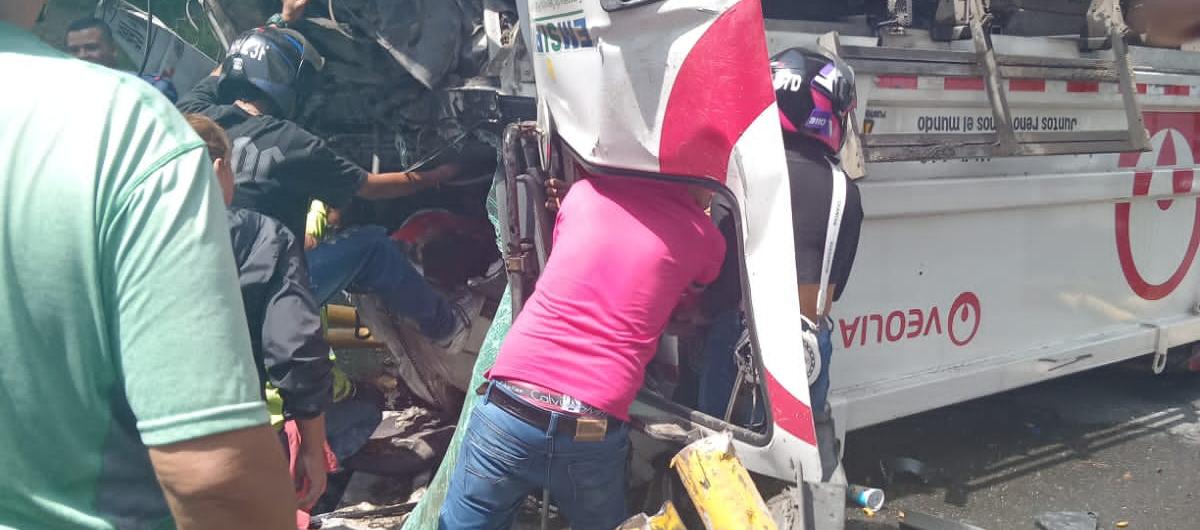 En la vía Cali - Palmira.