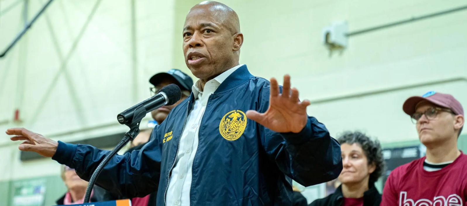 Alcalde de Nueva York, Eric Adams.