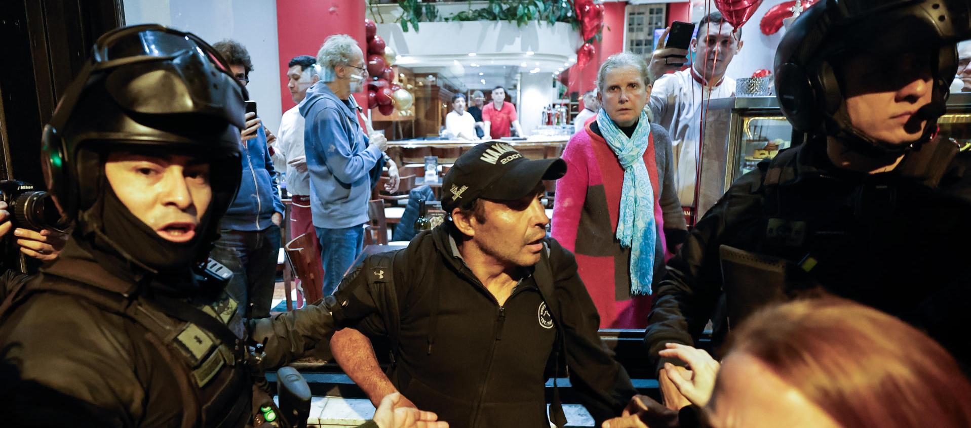 1.200 uniformados hicieron presencia para controlar los disturbios.