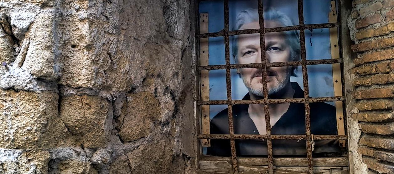 Imagen de Julian Assange.