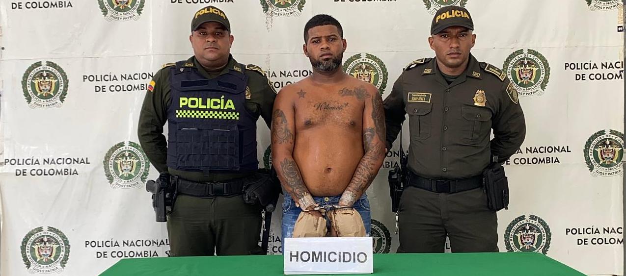 Bernardo Wilmer Vivanco Ortiz, capturado por presunto doble homicidio en Rebolo.
