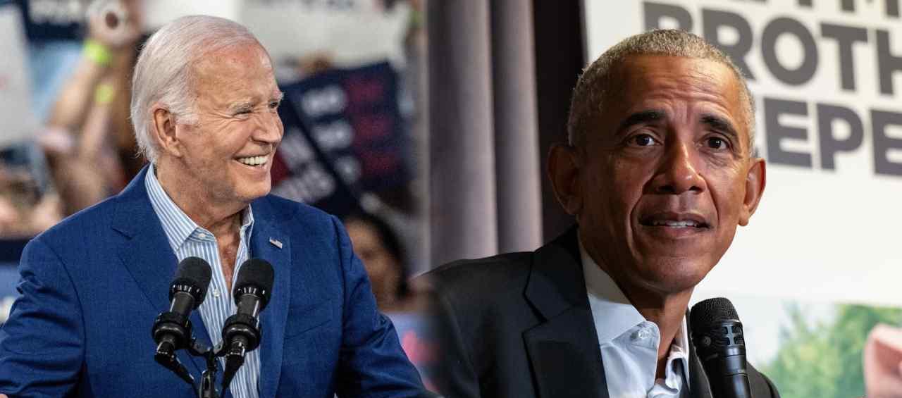 Joe Biden y Barack Obama.