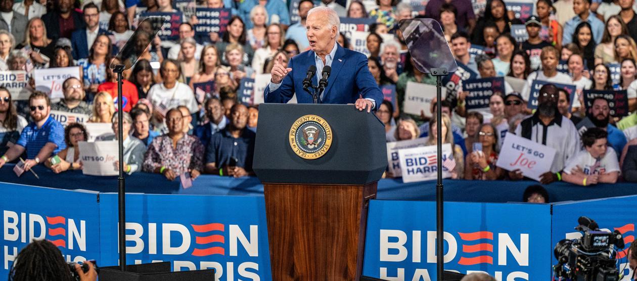 El Presidente de Estados Unidos, Joe Biden.