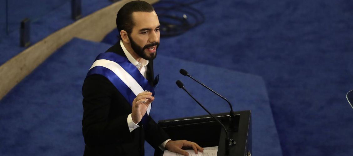 Presidente de El Salvador, Nayib Bukele. 