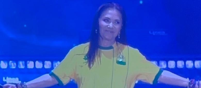 La cantante Ana Gabriel.