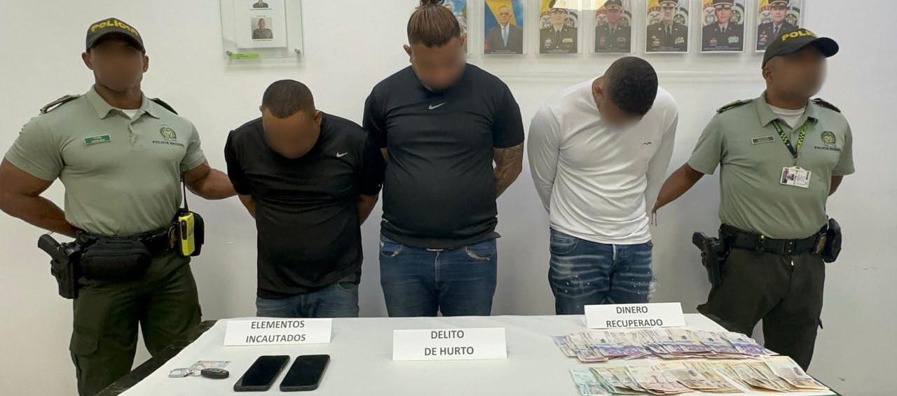 Los detenidos son conocidos como ‘El Tramitador’, ‘El Loquillo’ y ‘El Omar’.