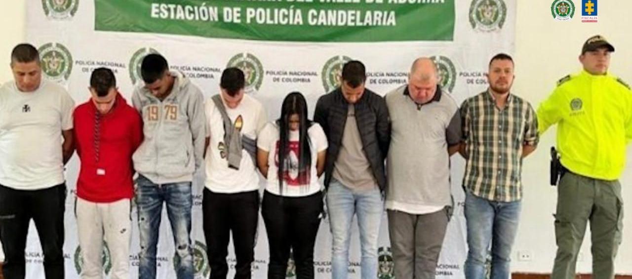 Las capturas fueron realizadas por la Policía. 