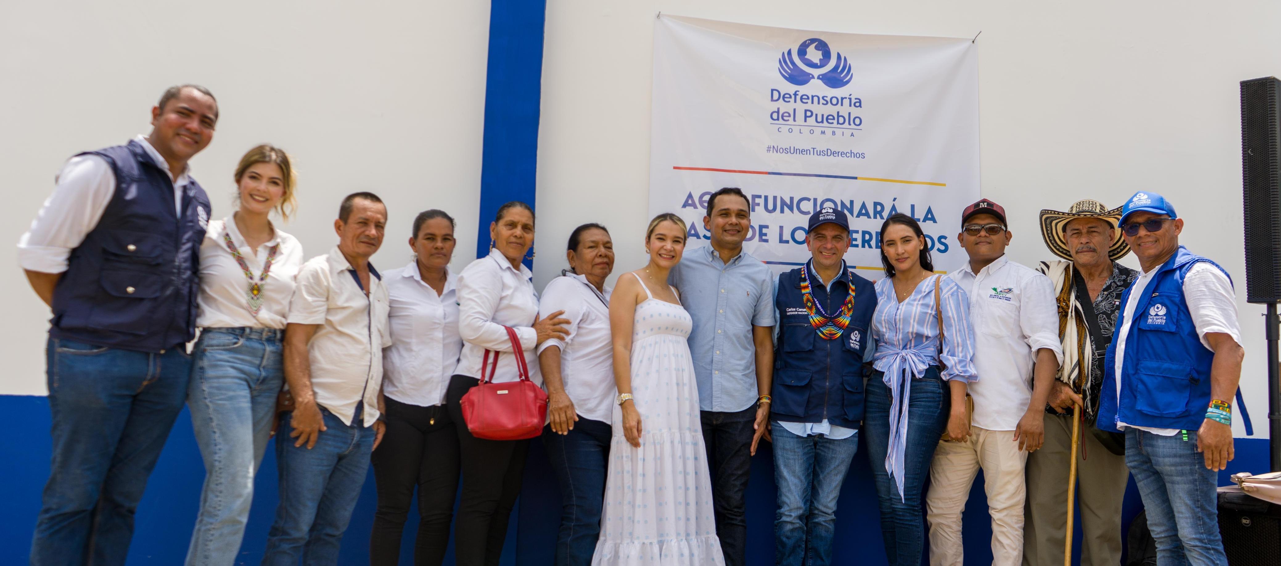 El Defensor del Pueblo, Carlos Camargo, entregó la nueva Casa.