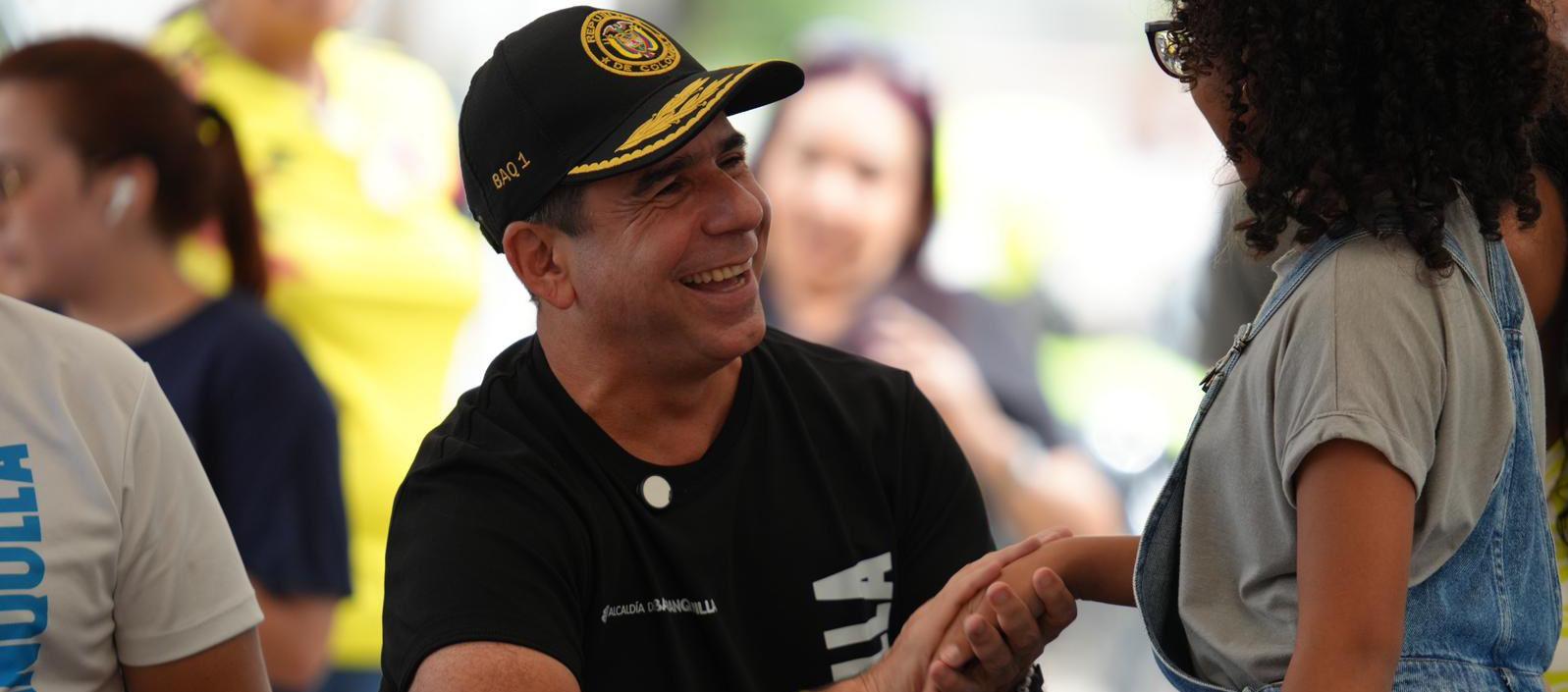 El Alcalde Alex Char.