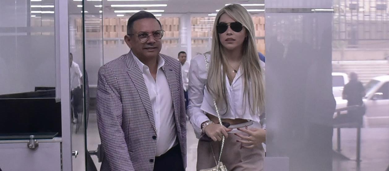 Days Vásquez y su abogado Alait Freja