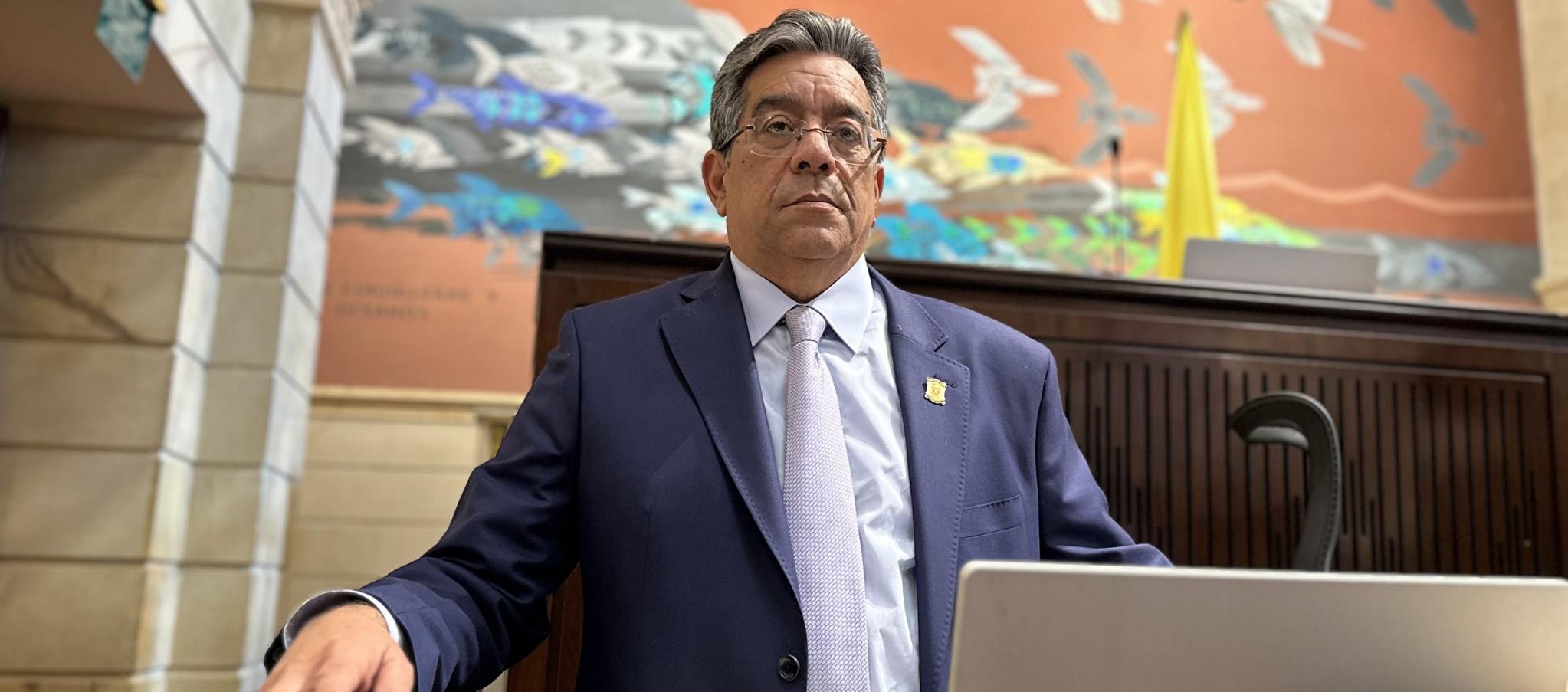 El representante Dolcey Torres, autor del proyecto de Ley.