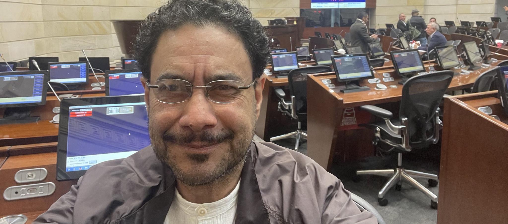 El senador colombiano Iván Cepeda