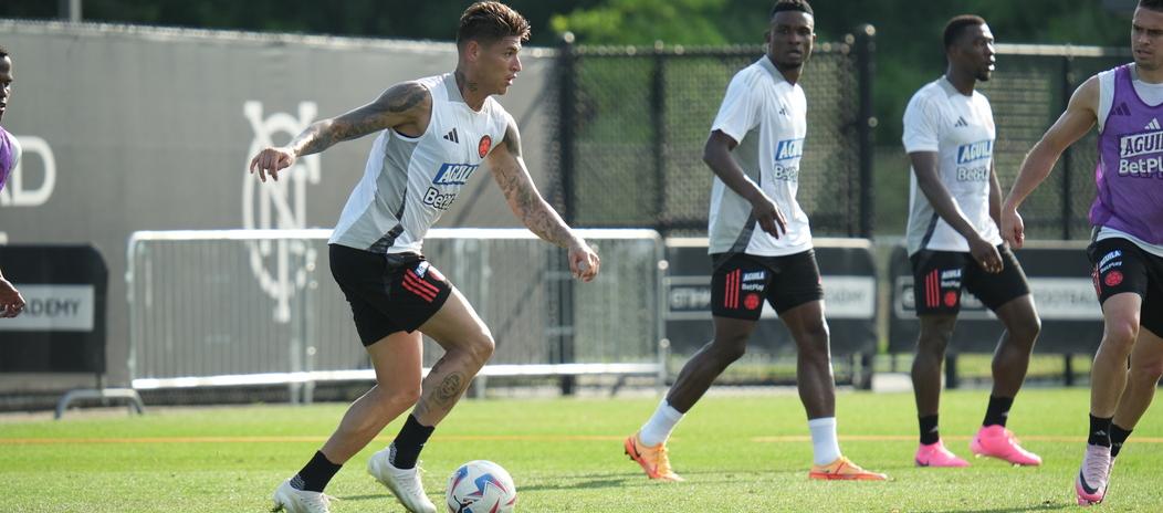 Entrenamiento de la Selección Colombia Masculina de Mayores 