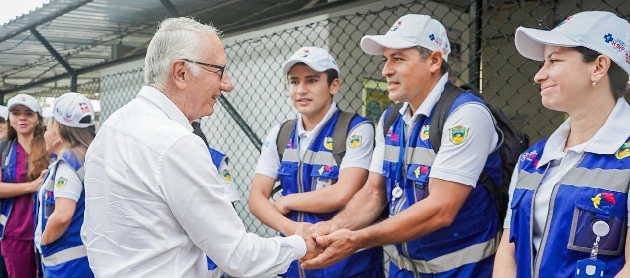 El Ministro de Salud, Guillermo Jaramillo. 