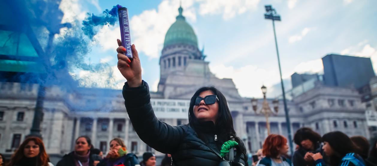 Imagen de la marcha.