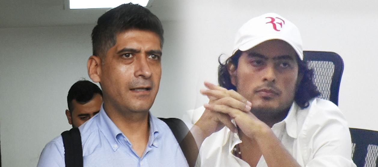 Fiscal Mario Burgos y Nicolás Petro