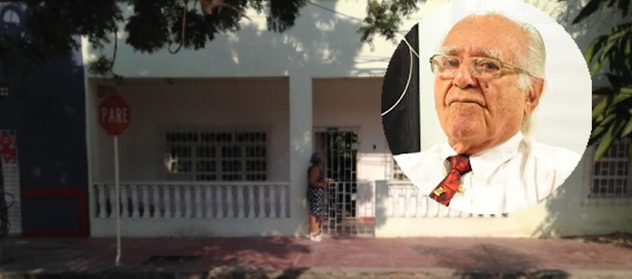 Rafael Campo Miranda y la casa donde nación.