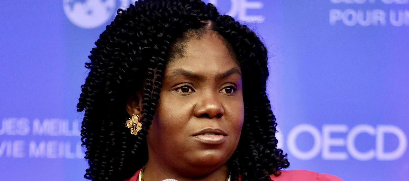 La Vicepresidenta colombiana, Francia Márquez.