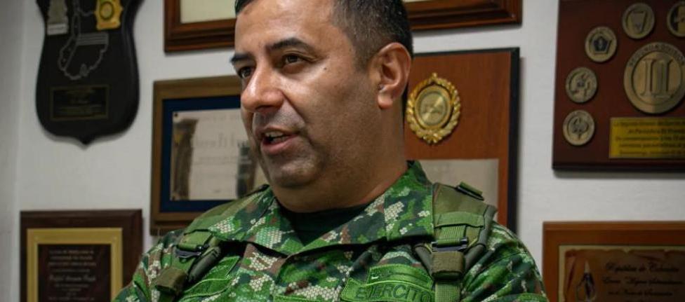 El General Óscar Vera Peláez.