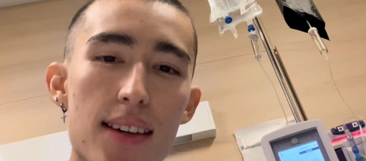 Julio Camargo, joven con cáncer extraño en Australia. 