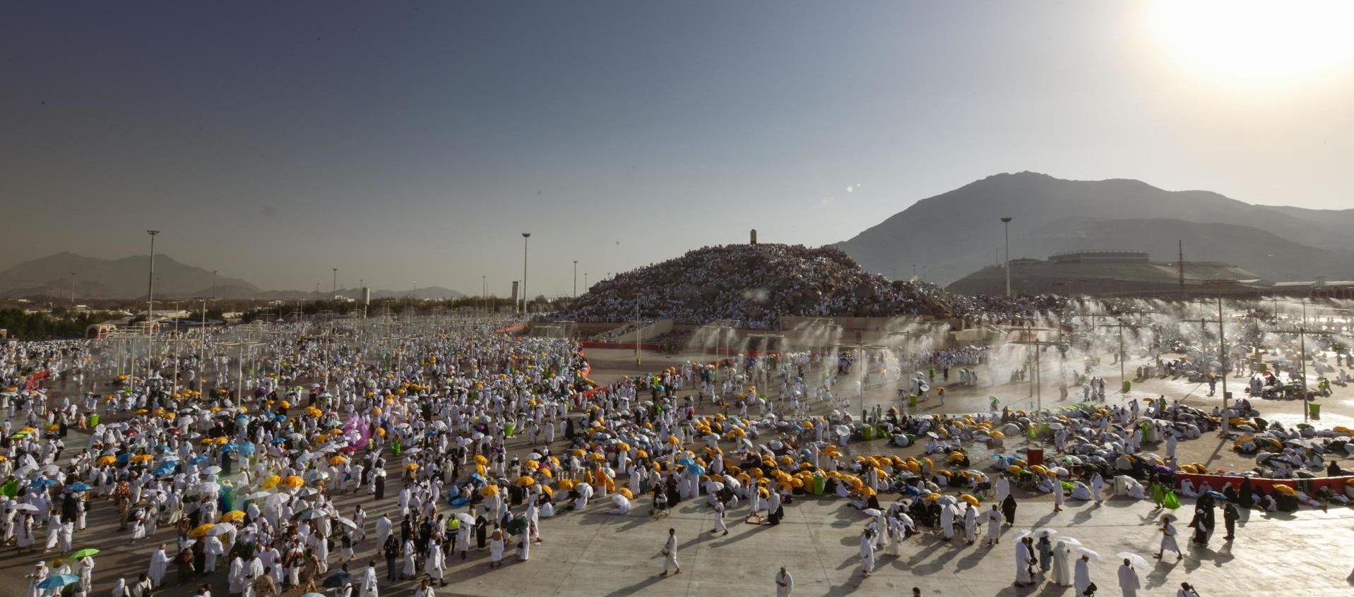 Las altas temperaturas son las protagonistas en La Meca. 