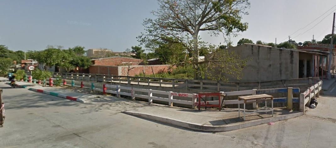 Lugar donde fue hallada la víctima. 