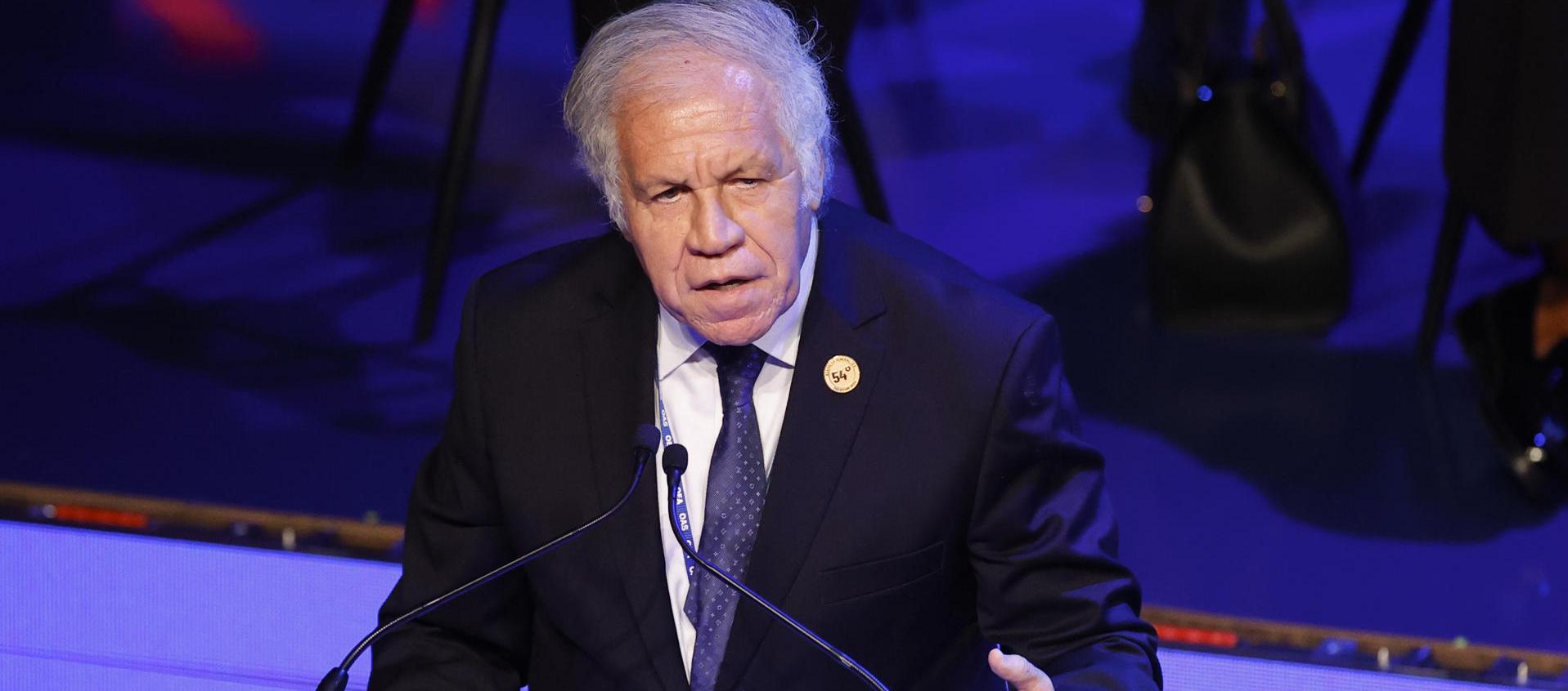 secretario general de la OEA, Luis Almagro.
