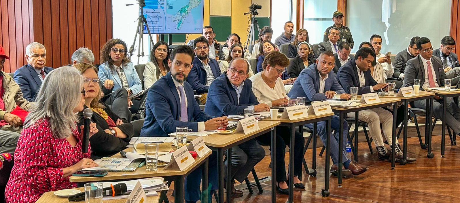 La ministra de Vivienda, Catalina Velasco.