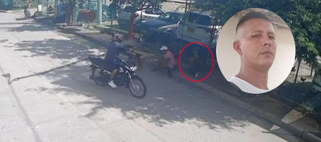 Momento exacto en que cometieron el hecho sicarial. 