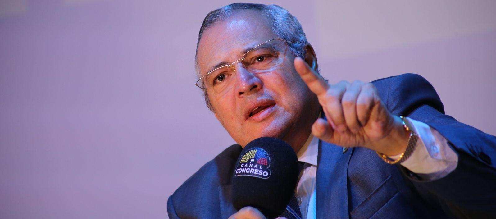 El presidente del Congreso, Iván Name Vásquez.