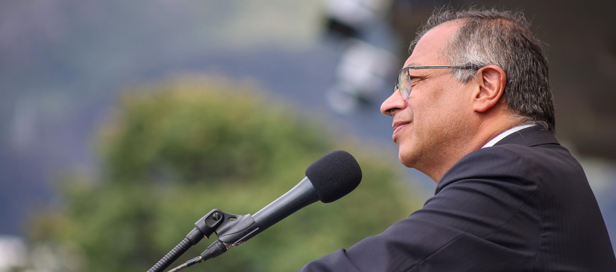 El Presidente de la República, Gustavo Petro.
